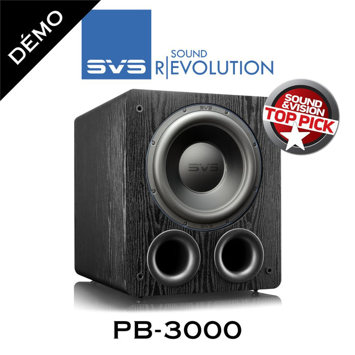SVS PB-3000 Ash - Caisson de basses 800W avec hp de graves 13'' (Démo)