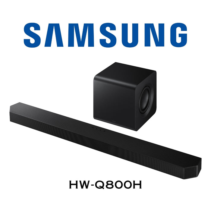 Samsung HW-Q800H | Barre de son 5.1.2 canaux, 360W, 11 hp, Sub sans fil