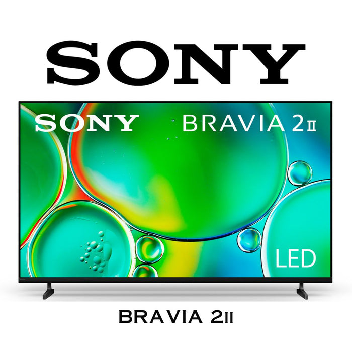 Sony BRAVIA 2 | Téléviseurs 4K LED, HDR, Google TV