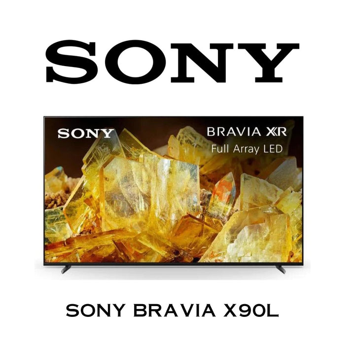 Sony BRAVIA X90L - Téléviseurs 4K, Matrice complète DEL, 120HZ, HDR, Google TV