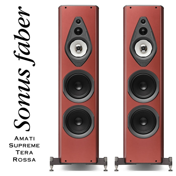 Sonus Faber Amati Supreme | Enceintes colonnes audiophiles de référence 4,5 voies (Paire)