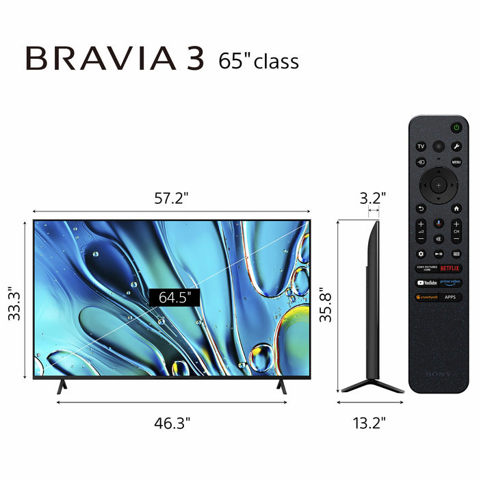 BRAVIA 3 | K-65S30 |