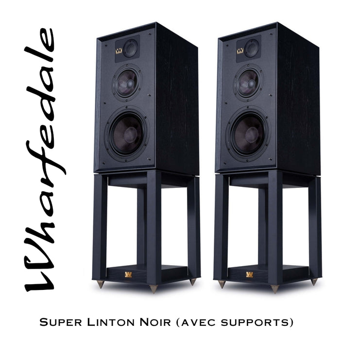 Wharfedale SUPER LINTON | Enceintes acoustiques 3 voies avec supports
