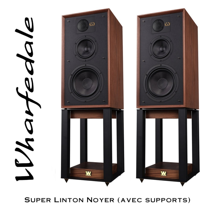 Wharfedale SUPER LINTON | Enceintes acoustiques 3 voies avec supports