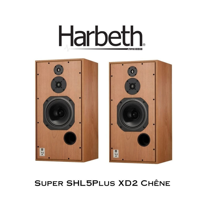 Harbeth Super SHL5Plus XD2 | Enceintes acoustiques d'étagère 3 voies (La paire)