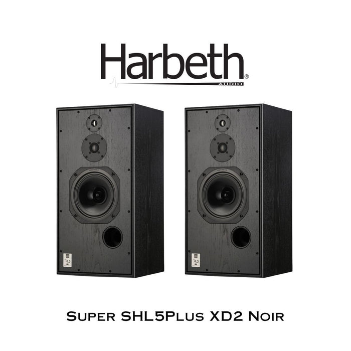 Harbeth Super SHL5Plus XD2 | Enceintes acoustiques d'étagère 3 voies (La paire)