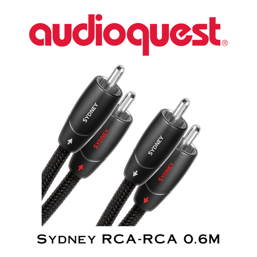 AudioQuest Sydney - Câbles analogiques RCA mâle à RCA mâle