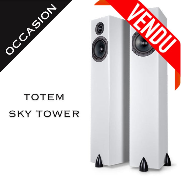 TOTEM Sky Tower Blanc (Occasion) - Enceintes acoustiques colonne