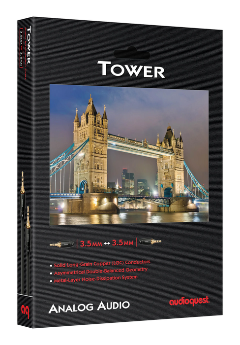 Audioquest Tower | Câble interconnexion stéréo 3.5mm Mini