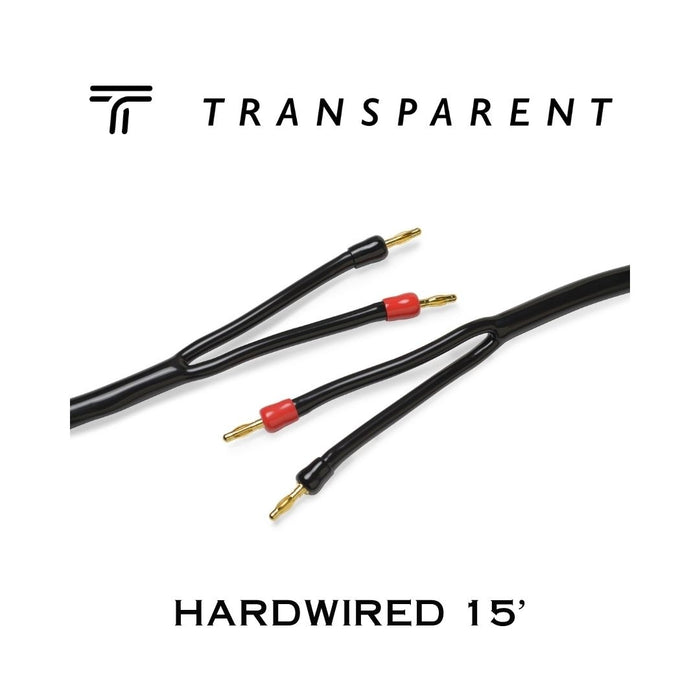 Transparent Hardwired | Câbles à haut-parleurs Bananes