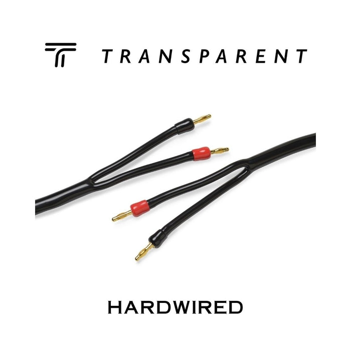 Transparent Hardwired | Câbles à haut-parleurs Bananes