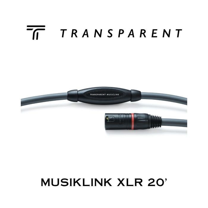 Transparent MUSICLINK XLR Balanced | Câbles Interconnexion XLR (Paire)