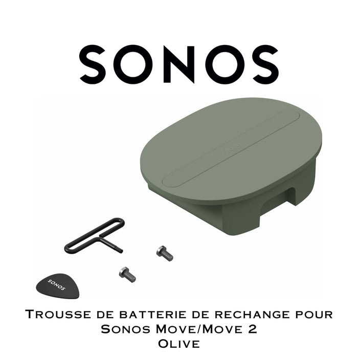 Trousse de batterie de rechange pour Sonos Move/Move 2