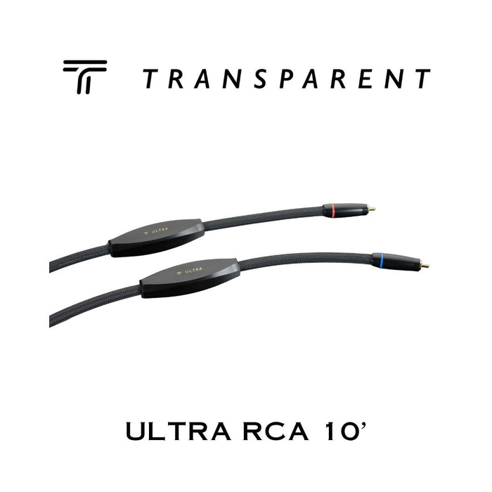 Transparent ULTRA RCA | Câbles Interconnexion RCA-RCA (Paire)