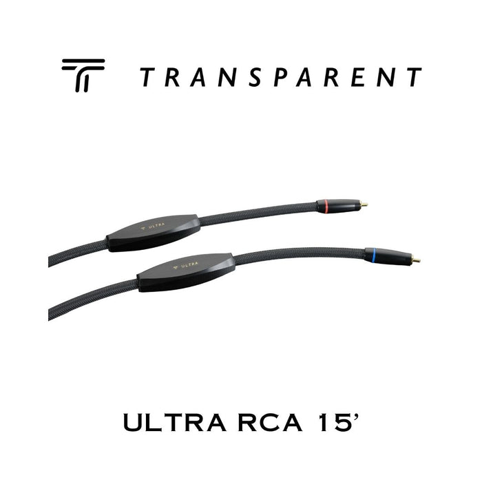 Transparent ULTRA RCA | Câbles Interconnexion RCA-RCA (Paire)