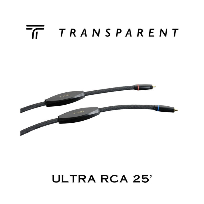 Transparent ULTRA RCA | Câbles Interconnexion RCA-RCA (Paire)