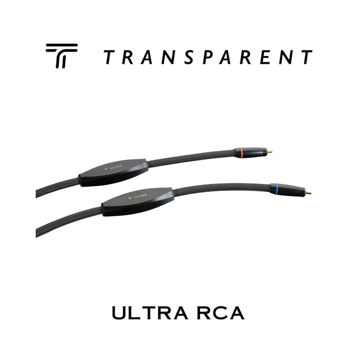 Transparent ULTRA RCA | Câbles Interconnexion RCA-RCA (Paire)