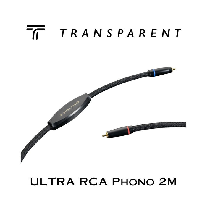 Transparent Ultra RCA Phono | Câble d'interconnexion RCA pour table tournante