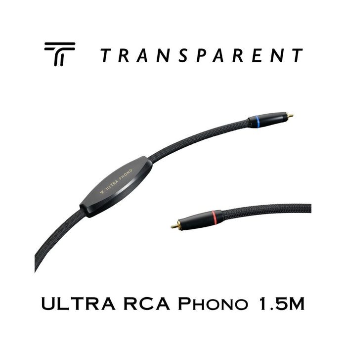 Transparent Ultra RCA Phono | Câble d'interconnexion RCA pour table tournante