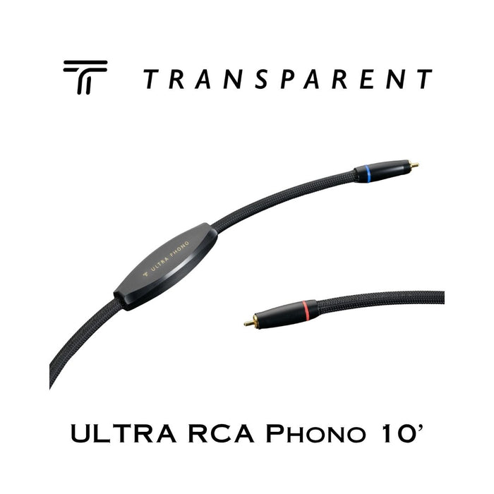 Transparent Ultra RCA Phono | Câble d'interconnexion RCA pour table tournante