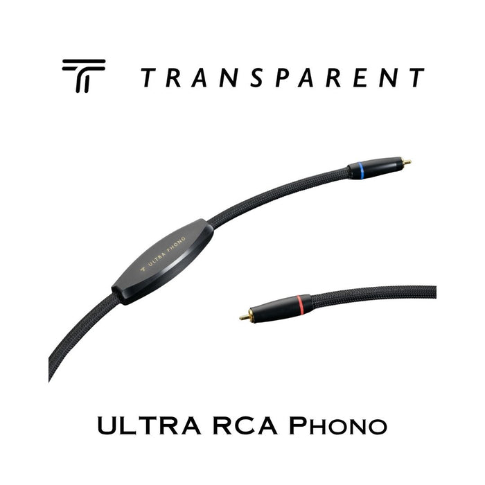 Transparent Ultra RCA Phono | Câble d'interconnexion RCA pour table tournante