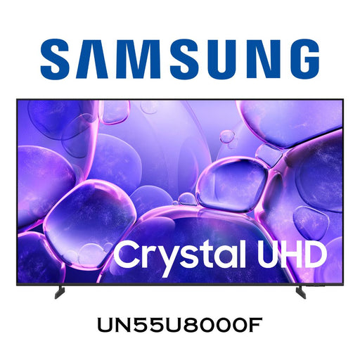 Samsung UN55U8000F : Téléviseur 55'', 4K, Crystal UHD, 60Hz, UHD Dimming