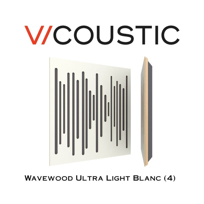 Vicoustic WaveWood Ultra Light - Absorbeurs acoustiques (4 Unités)