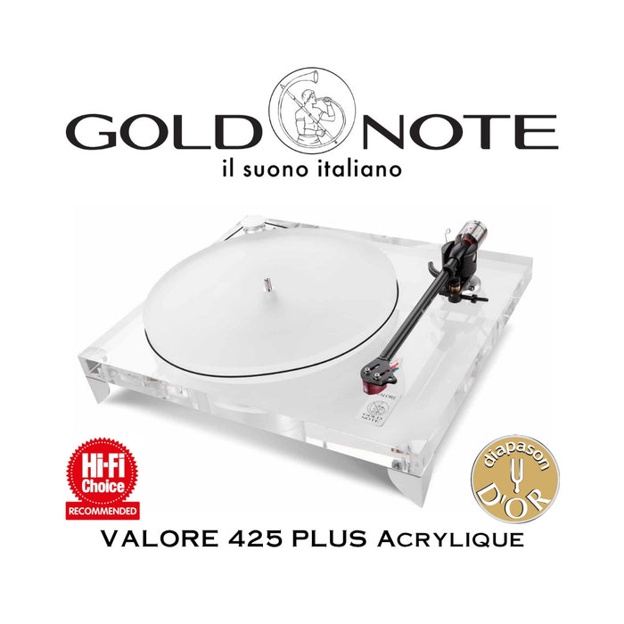 Gold Note Valore 425 Plus – Table tournante à courroie