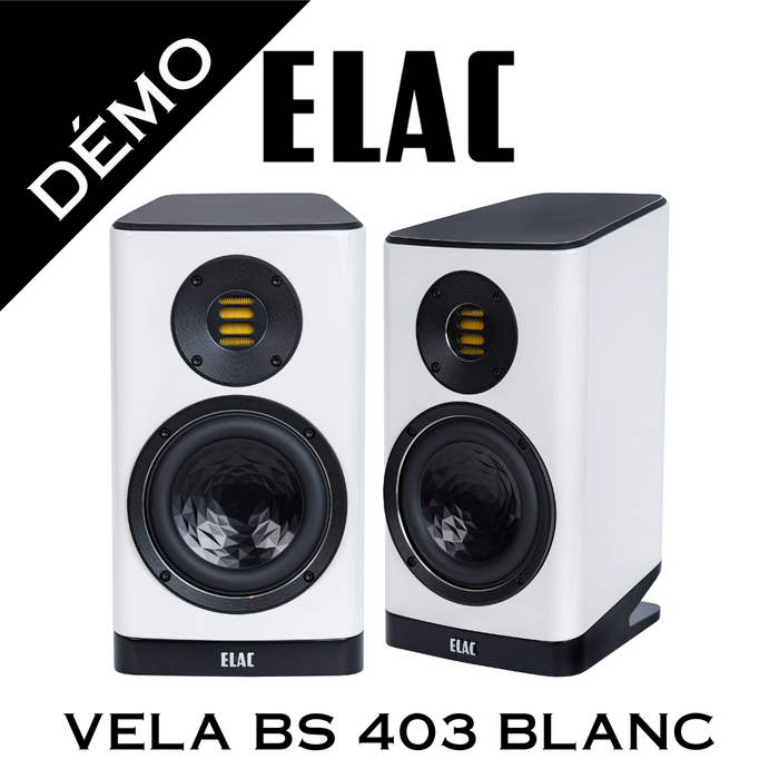 ELAC Vela BS403 (Démo état neuf) : enceintes d'étagère