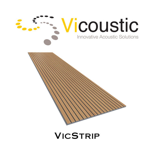 VicStrip Panneau acoustique décoratif pour murs et plafonds