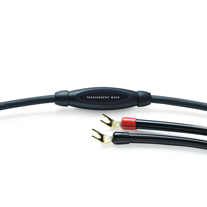 Transparent WAVE | Câbles à haut-parleurs Fourchettes ou Bananes
