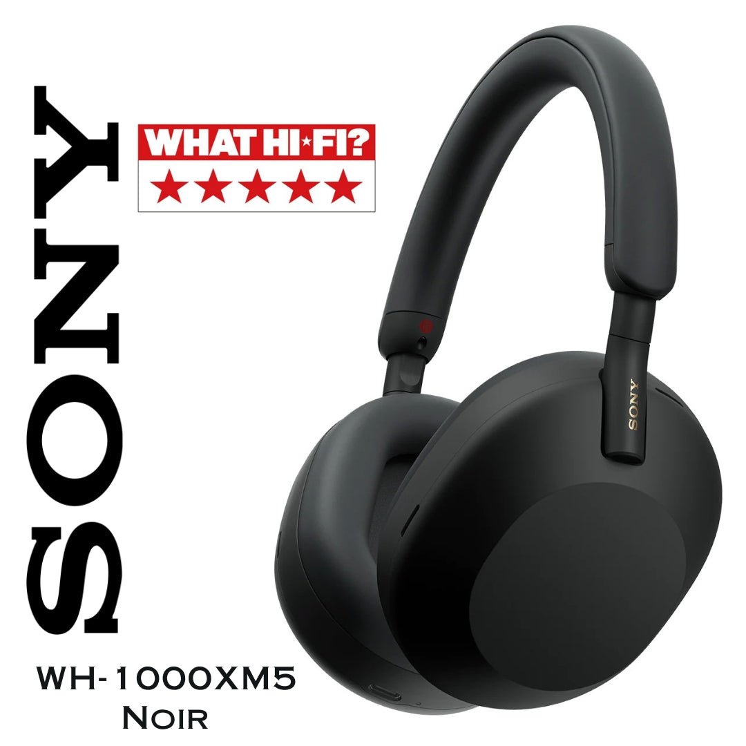 Sony WH1000XM5 - Casque à élimination du bruit sans fil