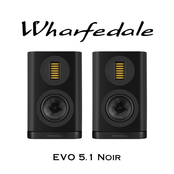 Wharfedale EVO5.1 - Enceintes d'étagères haute précision (la paire)
