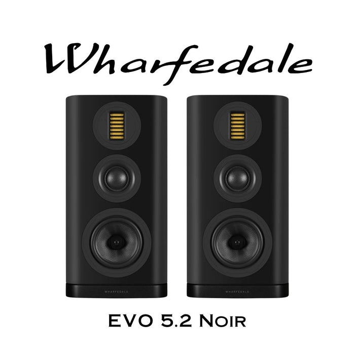 Wharfedale EVO5.2 - Enceintes d'étagères haute précision (la paire)