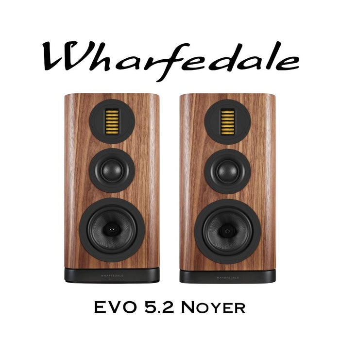 Wharfedale EVO5.2 - Enceintes d'étagères haute précision (la paire)
