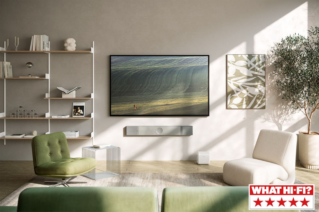 KEF XIO - Barre de son  5.1.2, Dolby Atmos, Wi-Fi, Bluetooth, son Hi-Fi immersif