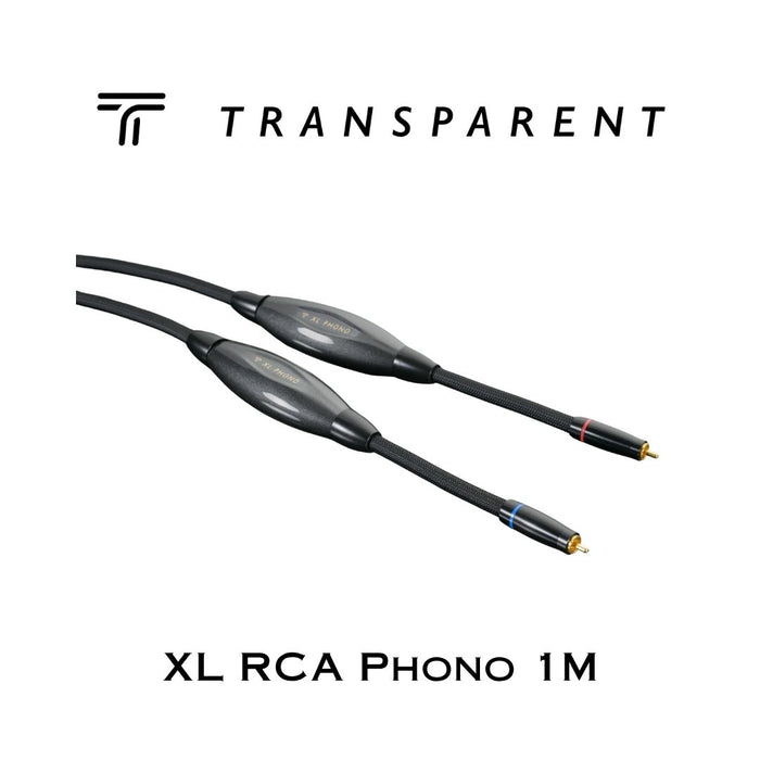Transparent XL RCA Phono | Câble d'interconnexion RCA pour table tournante