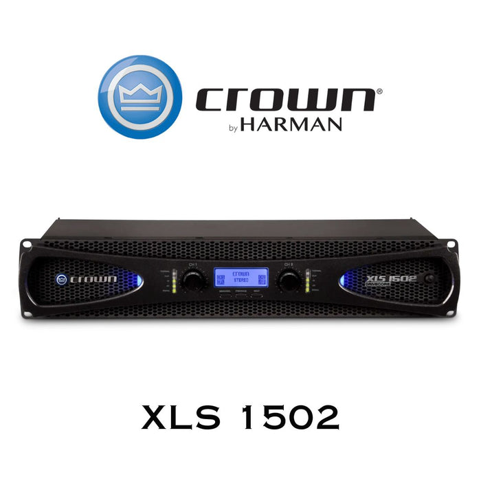Crown XLS 1502 | Amplificateur de puissance à deux canaux, 525 W à 4 Ω