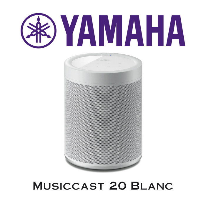 Yamaha MusicCast 20 - Enceinte portable Bluetooth avec technologie multiroom Musiccast