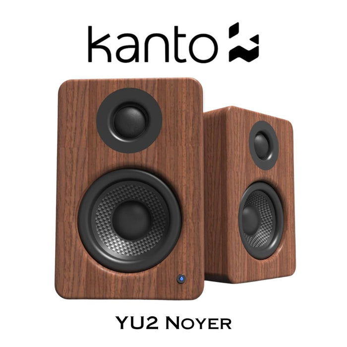 Kanto YU2 - Haut-parleurs de bureau amplifiés 25 Watts Canal