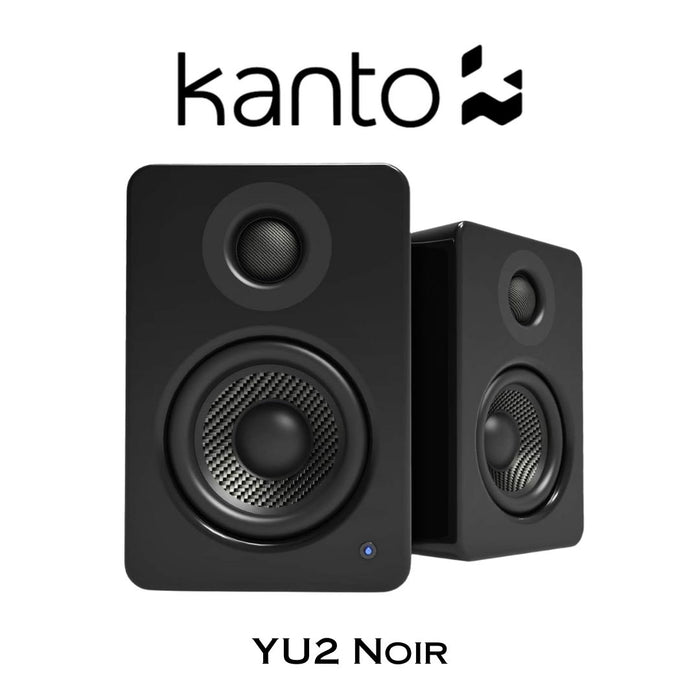 Kanto YU2 - Haut-parleurs de bureau amplifiés 25 Watts Canal