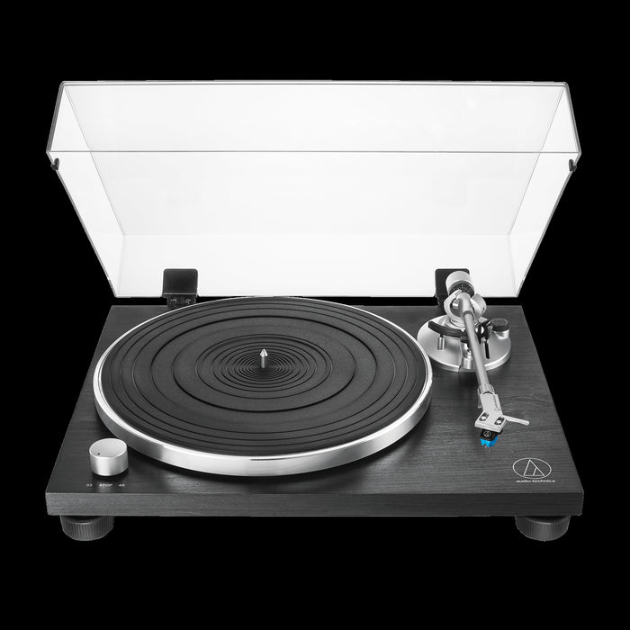 audio-technica AT-LPW30BK - Table tournante à entraînement par courroie noir