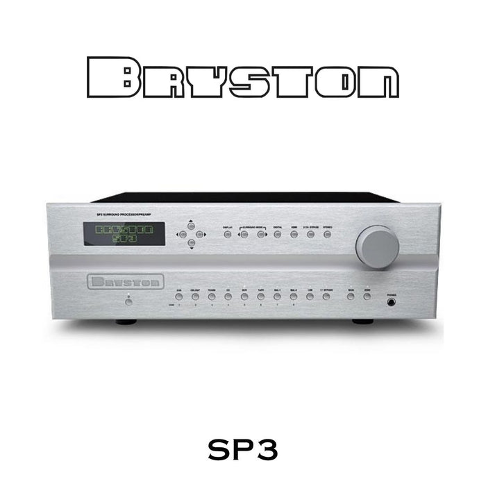 Bryston SP3 Gris | Préamplificateur cinéma maison avec HDMI 4K (Occasion)
