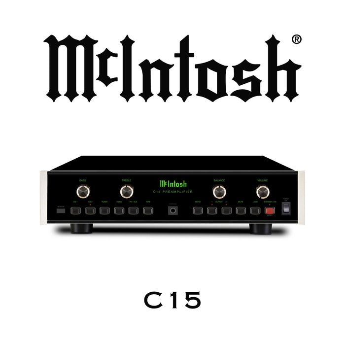 McIntosh C15 | Préamplificateur stéréo (Occasion en parfaite condition)