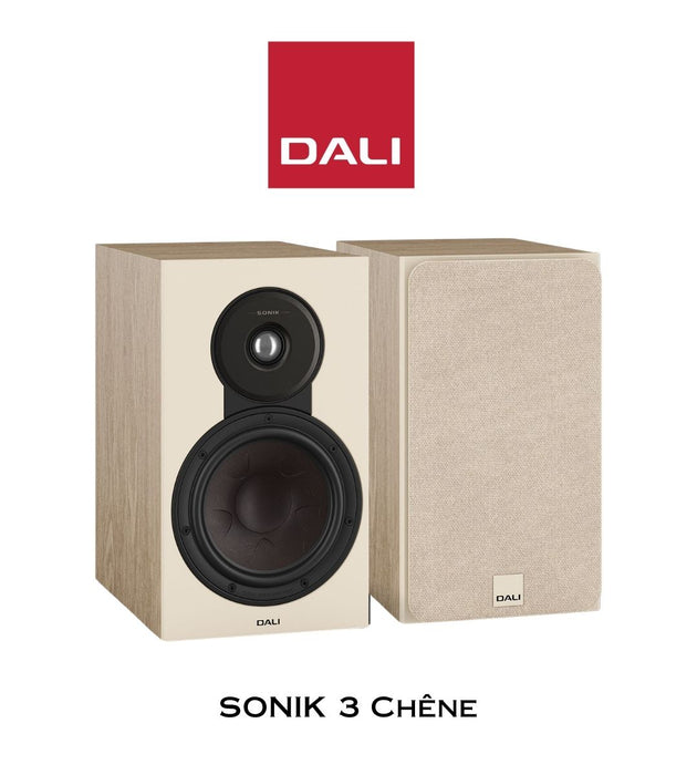 DALI SONIK 3 | Enceintes acoustiques d'étagère 2 voies (Paire)