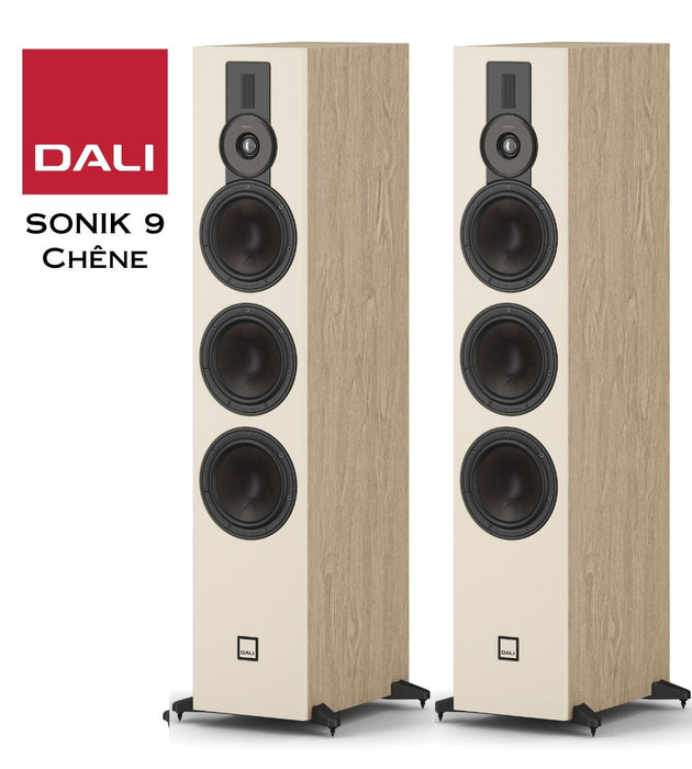 DALI SONIK 9 | Enceintes acoustiques colonnes phares 3 voies de la série SONIK (Paire)
