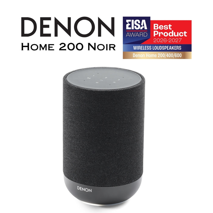 Denon Home 200 | Enceinte intelligente sans fil compatible HEOS et Dolby Atmos