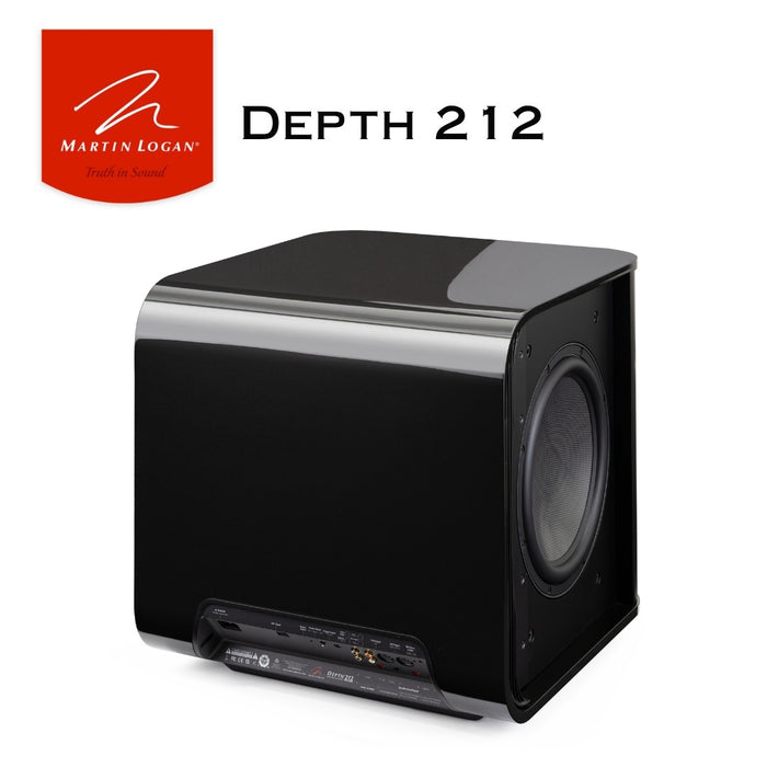 Martin Logan Depth 212 | Caisson de basses 1100 Watts, HP de graves de 12''