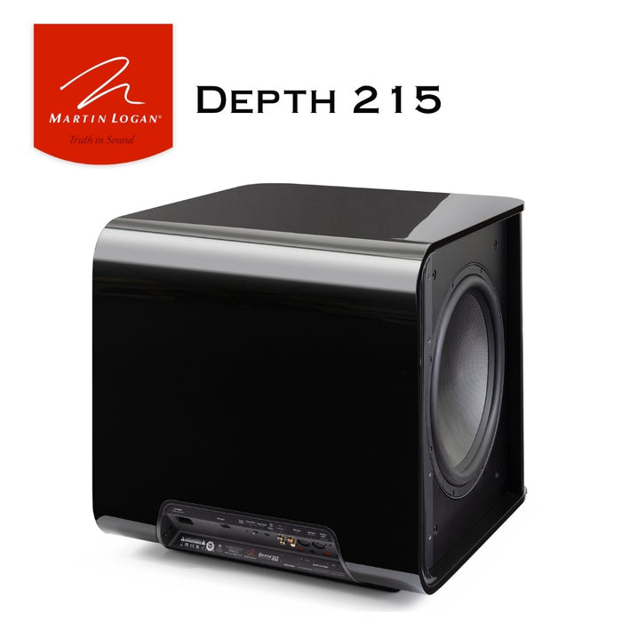 Martin Logan Depth 215 | Caisson de basses 2200 Watts, HP de graves de 15''