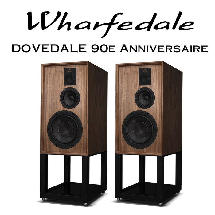 Wharfedale Dovedale 90e anniversaire | Enceintes sur pied avec supports (paire)